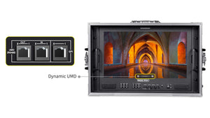 seetec atem173sco carry on broadcast monitor dynamic umd control