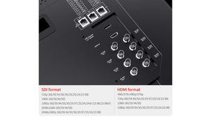 seetec atem215s broadcast monitor sdi and hdmi inputs outputs