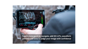 feelworld f6 plus on camera field monitor for small camera and dslr
