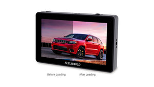 feelworld f6 plus on camera field monitor hdr monitoring