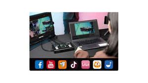 feelworld livepro l1 v1 live mixer switcher designed for faster productions