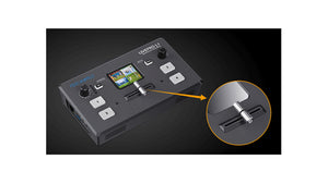 feelworld livepro l1 v1 live mixer switcher flexible tbar switching