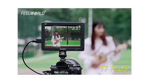 feelworld t7 plus aluminium metal camera monitor field monitor high quality