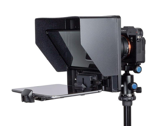 FEELWORLD TP10 PORTABLE 10" FOLDING TELEPROMPTER UP 11" PHONE TABLET PROMPTER FOR PHONE DSLR SHOOT