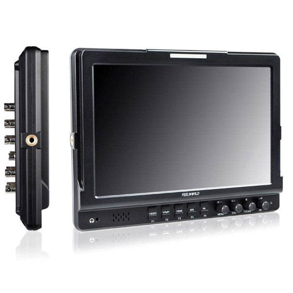FEELWORLD FW1018SPV1 10.1" SDI DSLR CAMERA FIELD MONITOR WITH PEAKING HISTOGRAM EXPOSURE 1920X1200 - Feelworld