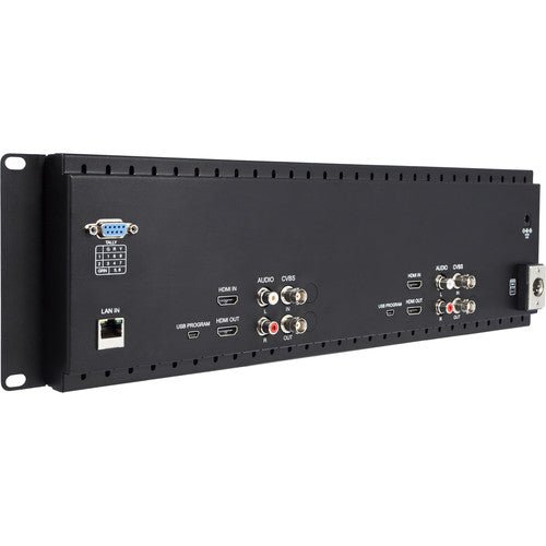 FEELWORLD D71-H DUAL 7 INCH 3 RU RACKMOUNT HDMI LCD MONITOR