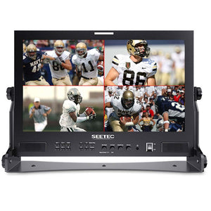 SEETEC ATEM173S 17.3 INCH 1920X1080 PRODUCTION BROADCAST MONITOR LUT WAVEFORM HDMI 4 SDI IN OUT - Feelworld