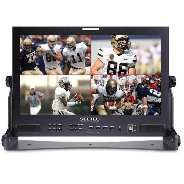 SEETEC ATEM173S 17.3 INCH 1920X1080 PRODUCTION BROADCAST MONITOR LUT WAVEFORM HDMI 4 SDI IN OUT - Feelworld