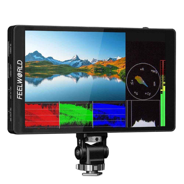FEELWORLD F7 PRO 7 INCH 3D LUT TOUCHSCREEN DSLR CAMERA FIELD DIRECTOR AC MONITOR 1920X1200 IPS PANEL - Feelworld