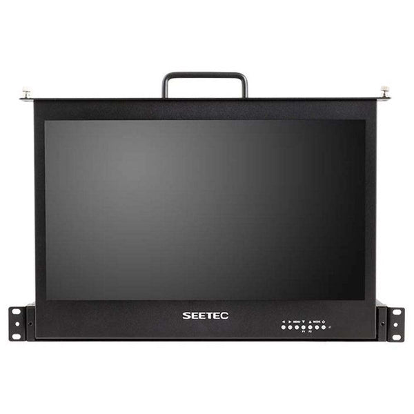 SEETEC SC173-HSD-56 17.3 INCH 1920X1080 1RU PULL OUT RACKMOUNT MONITOR HDMI SDI IN OUT - Feelworld