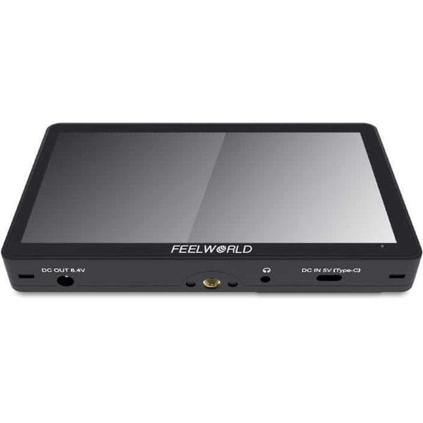 FEELWORLD F5 PRO V4 5.5 INCH TOUCHSCREEN DSLR CAMERA FIELD MONITOR LUT WAVEFORM EXTERNAL KIT LIGHT - Feelworld
