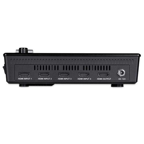 FEELWORLD L2 PLUS MULTI CAMERA VIDEO MIXER SWITCHER 5.5" TOUCH PTZ CONTROL CHROMA KEY LIVE STREAMING - Feelworld