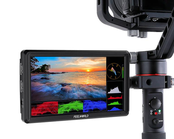 FEELWORLD FW568 V3 6 INCH 1920x1080 ON CAMERA FIELD MONITOR 3D LUT