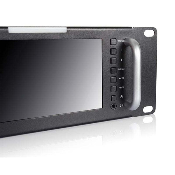 FEELWORLD T51 TRIPLE 5 INCH 2RU LCD RACK MOUNT WITH SDI HDMI AV INPUT AND OUTPUT BROADCAST MONITORS - Feelworld