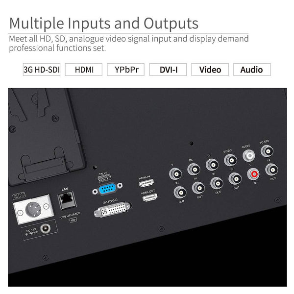 SEETEC P173-9HSD-CO 17.3 INCH 1920X1080 BROADCAST DIRECTOR MONITOR CARRY ON WITH SDI HDMI IN OUT - Feelworld