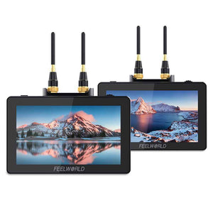 FEELWORLD FT6 FR6 5.5 INCH WIRELESS VIDEO TRANSMISSION DSLR CAMERA FIELD TOUCH MONITOR 4K HDMI - Feelworld