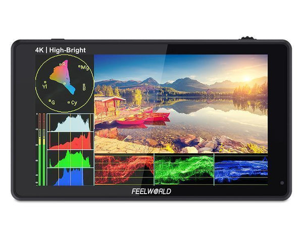 FEELWORLD LUT6E 6-INCH 1600NITS TOUCH SCREEN DSLR CAMERA FIELD MONITOR FULL HD 1920X1080 IPS