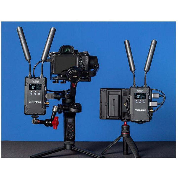 FEELWORLD W1000S 1000FT HDMI SDI WIRELESS VIDEO TRANSMISSION SYSTEM FOR DIRECTOR AND PHOTOGRAPHER - Feelworld