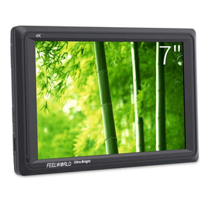 FEELWORLD FW279 7 INCH ULTRA BRIGHT 2200NIT DAYLIGHT VIEWABLE DSLR CAMERA FIELD MONITOR 4K HDMI - Feelworld