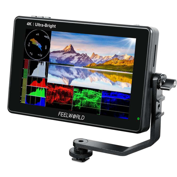 FEELWORLD LUT7S SDI 7 INCH 2200NIT ULTRA BRIGHT TOUCHSCREEN DSLR CAMERA FIELD MONITOR WITH WAVEFORM - Feelworld