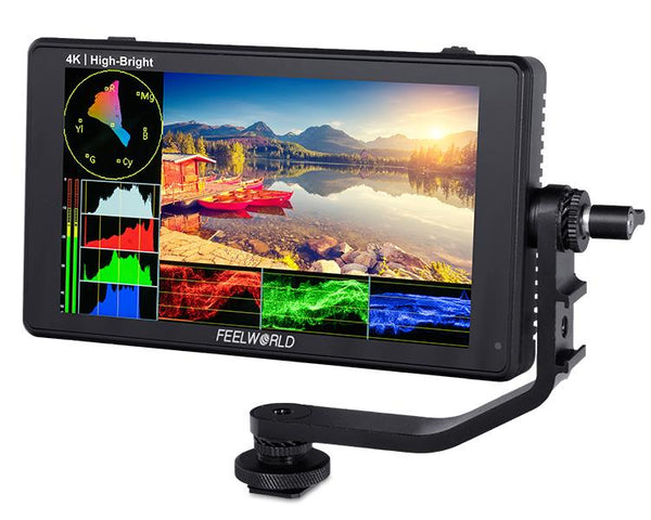 FEELWORLD LUT6E 6-INCH 1600NITS TOUCH SCREEN DSLR CAMERA FIELD MONITOR FULL HD 1920X1080 IPS