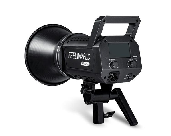 FEELWORLD FL125D 125W DAYLIGHT POINT SOURCE VIDEO LIGHT BLUETOOTH APP CONTROL
