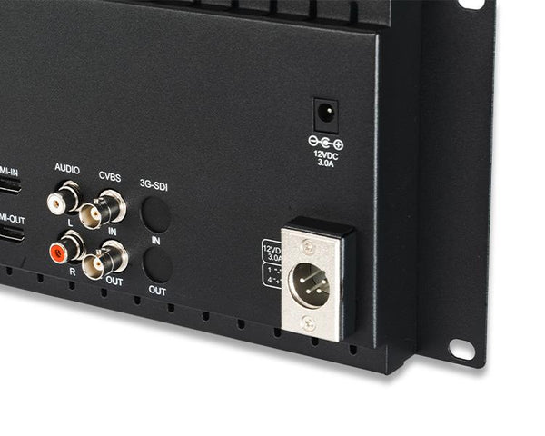 FEELWORLD D71 PLUS-H DUAL 7" 3RU RACK MOUNT MONITOR 4K HDMI 1920X1200 IPS