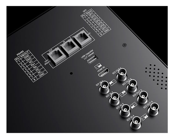 SEETEC ATEM156S Broadcast Monitor 15.6-Inch SDI HDMI 3D-LUT Director Monitor