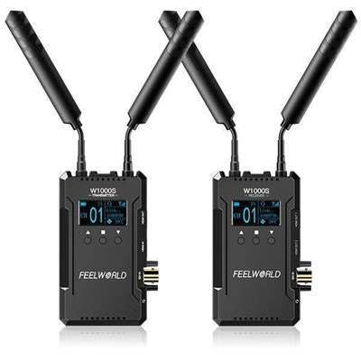 FEELWORLD W1000S 1000FT HDMI SDI WIRELESS VIDEO TRANSMISSION SYSTEM FOR DIRECTOR AND PHOTOGRAPHER - Feelworld