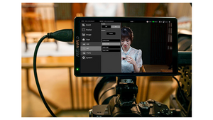 The Feelworld CUT6 recordable camera monitor allows recording with LUT effects