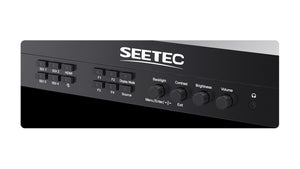seetec atem156sco carry on broadcast monitor high quality aluminium casing