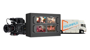 Feelworld D71 Plus Dual Rack mount monitor easy to learn