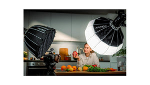 feelworld fl125d versatile portable video light