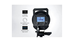 feelworld fl125b studio light bi colour intuitive controls