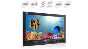 seetec fs173s4k sdi broadcast monitor high resolution ips display