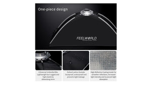 feelworld fsr120 softbox light and durable