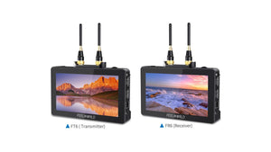 feelworld ft6 fr6 wireless video transmission transmitter and receiver