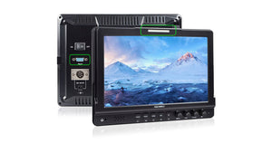 feelworld fw1018v1 sdi on camera field monitor tally lights