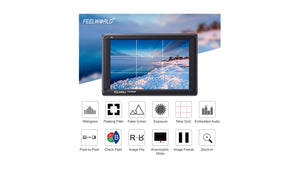 feelworld fw279 on camera field monitor professional functions vectorscope