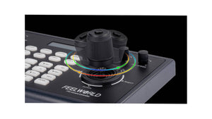 feelworld kbc10 ptz camera controller ergonomic joystick