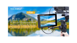 feelworld lut7 pro ultrabright monitor 2200nits