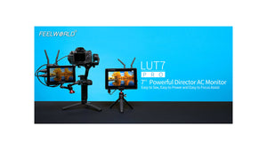 feelworld lut7 pro ultrabright monitor outdoor filming