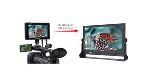 feelworld lut7s pro ultra bright camera monitor sdi loop out