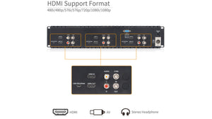 feelworld t51h hdmi rack mount monitor hdmi support