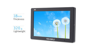 feelworld t7 plus aluminium metal camera monitor field monitor durable and portable