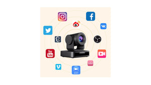 feelworld usb10x ptz camera usb plug and play livestreaming