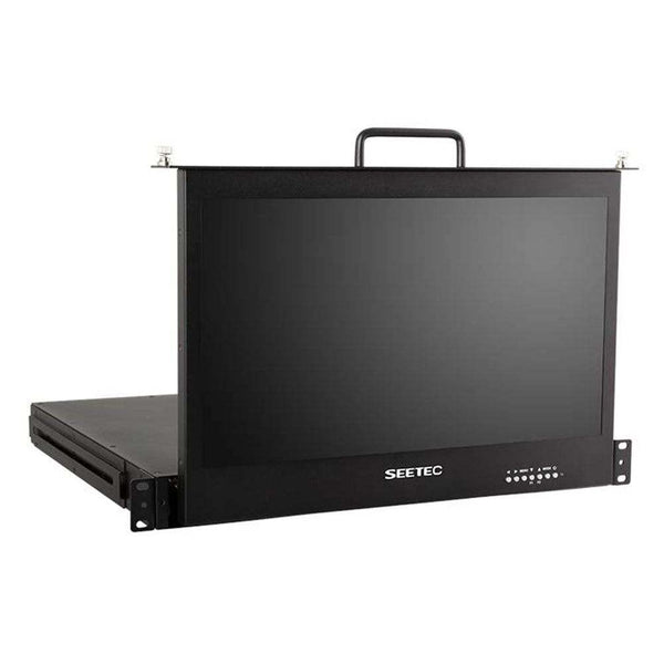 SEETEC SC173-HSD-56 17.3 INCH 1920X1080 1RU PULL OUT RACKMOUNT MONITOR HDMI SDI IN OUT - Feelworld