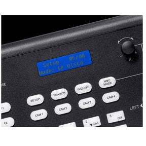 FEELWORLD KBC10 PTZ CAMERA CONTROLLER WITH JOYSTICK AND KEYBOARD CONTROL LCD DISPLAY POE SUPPORTED - Feelworld