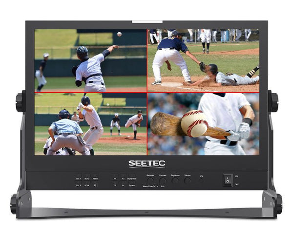 SEETEC ATEM156S Broadcast Monitor 15.6-Inch SDI HDMI 3D-LUT Director Monitor